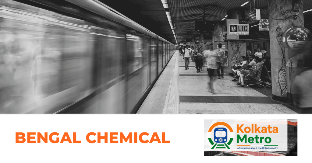 Bengal Chemical station on the Green Line, Kolkata Metro