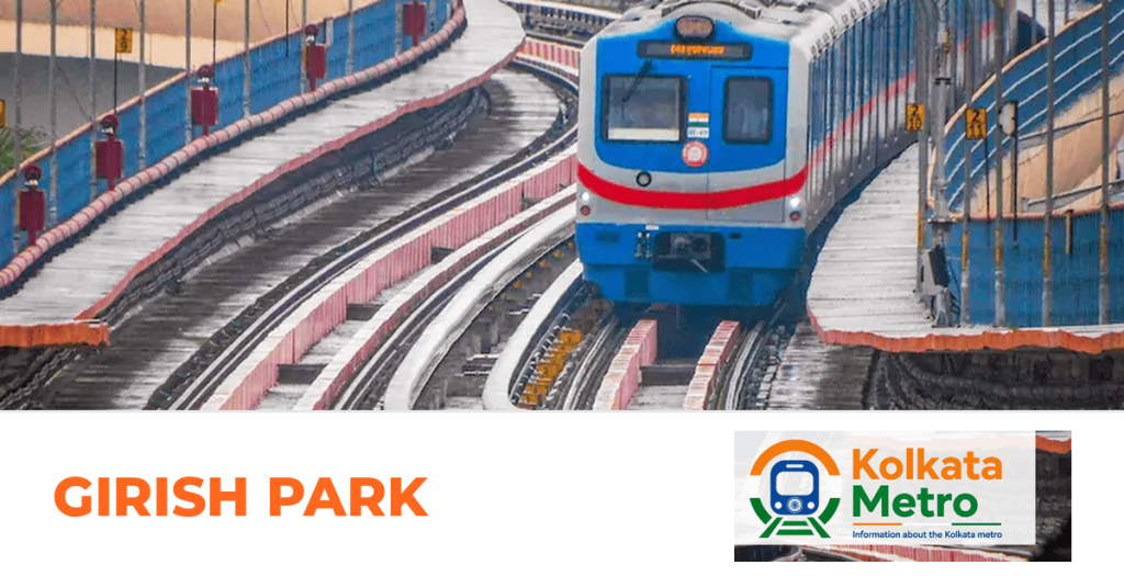 Girish Park station on the Blue Line, Kolkata Metro