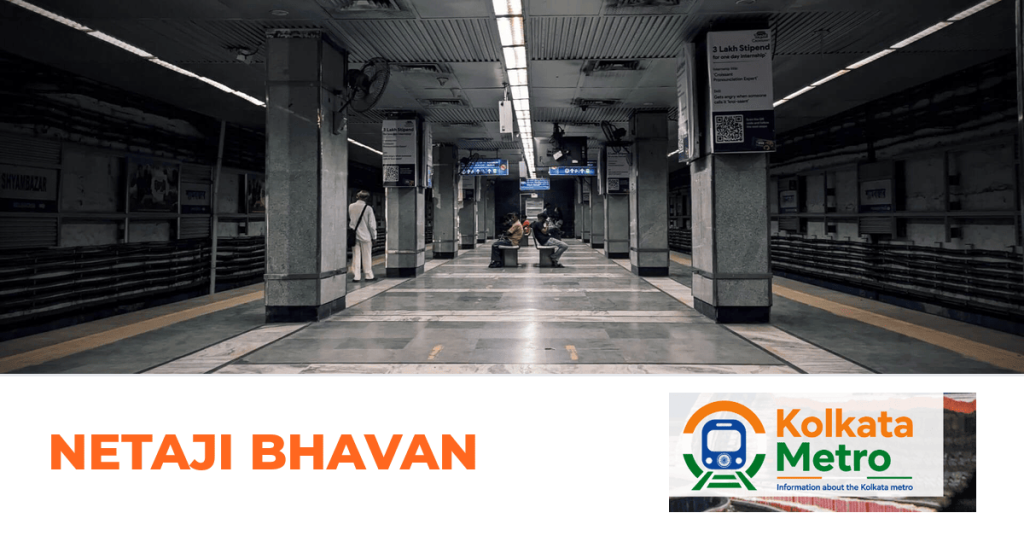 Netaji Bhavan station on the Blue Line, Kolkata Metro