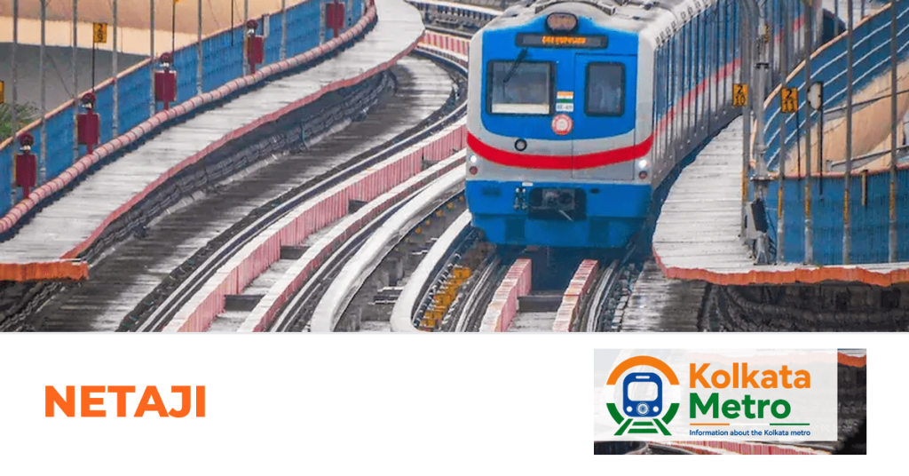 Netaji station on the Blue Line, Kolkata Metro