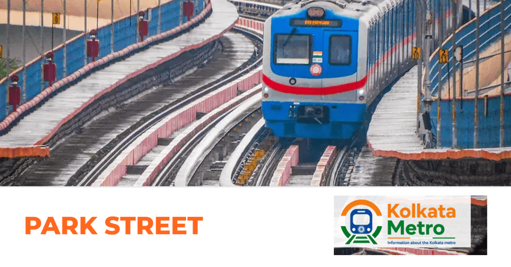 Park Street station on the Blue Line, Kolkata Metro