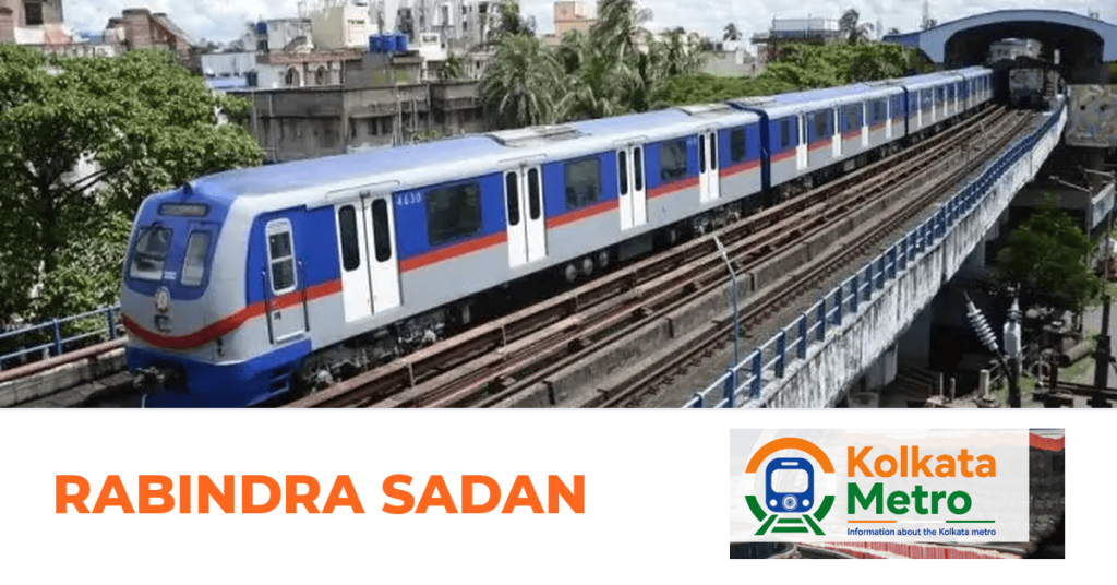 Rabindra Sadan station on the Blue Line, Kolkata Metro