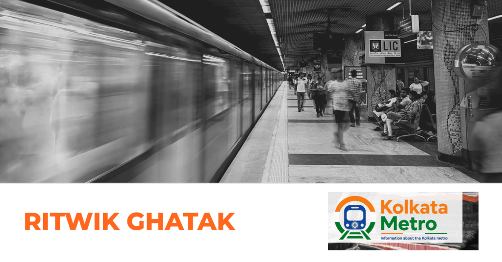 Ritwik Ghatak station on the Orange Line, Kolkata Metro