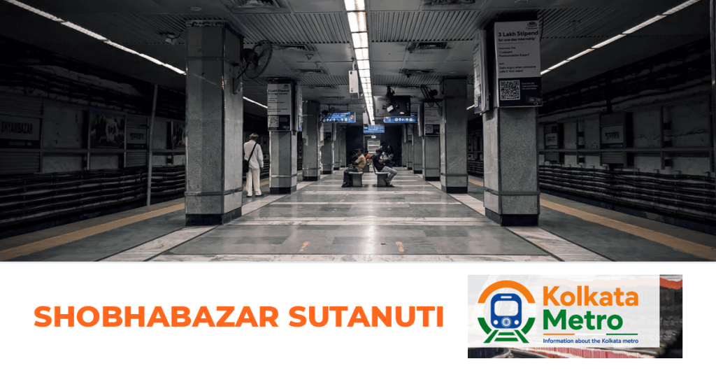 Shobhabazar Sutanuti station on the Blue Line, Kolkata Metro